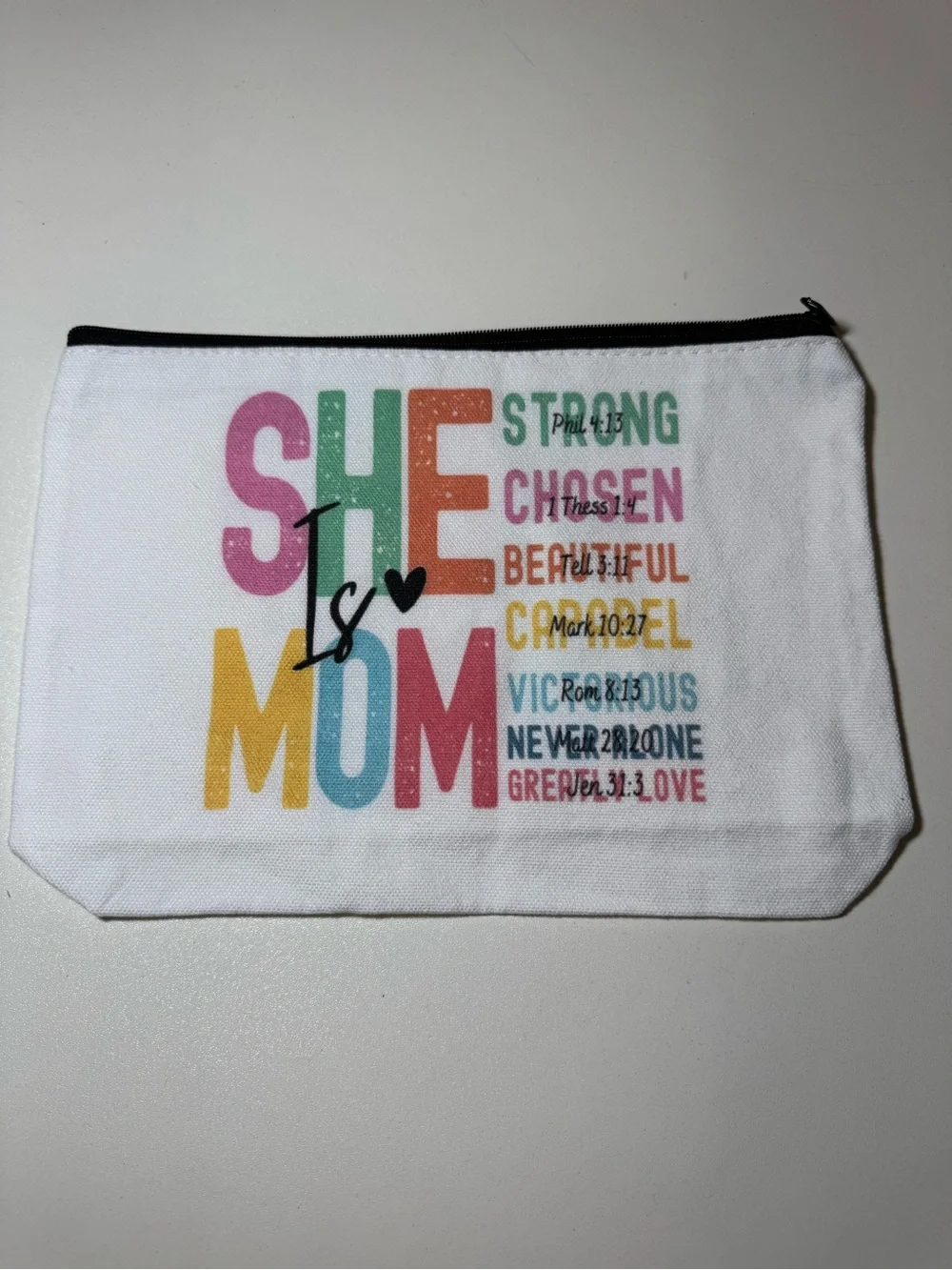 Canvas Makeup Pouch
